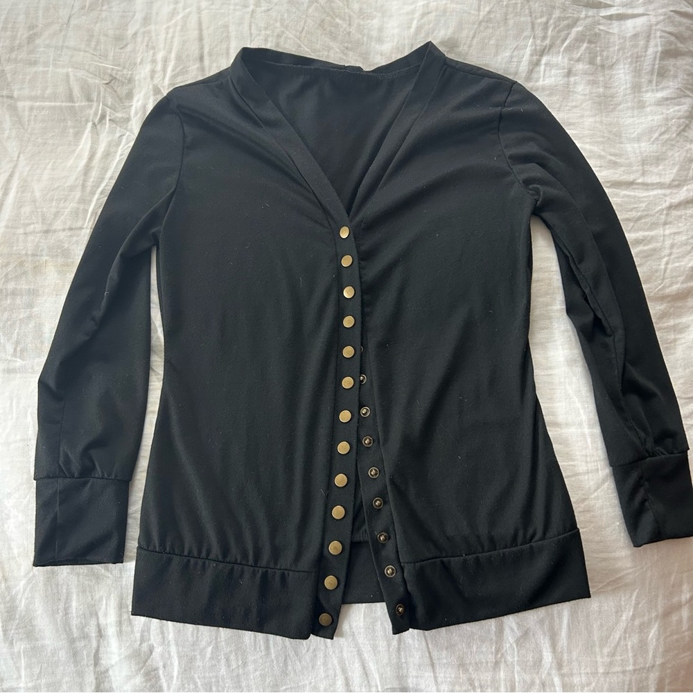 Black long sleeve shirt